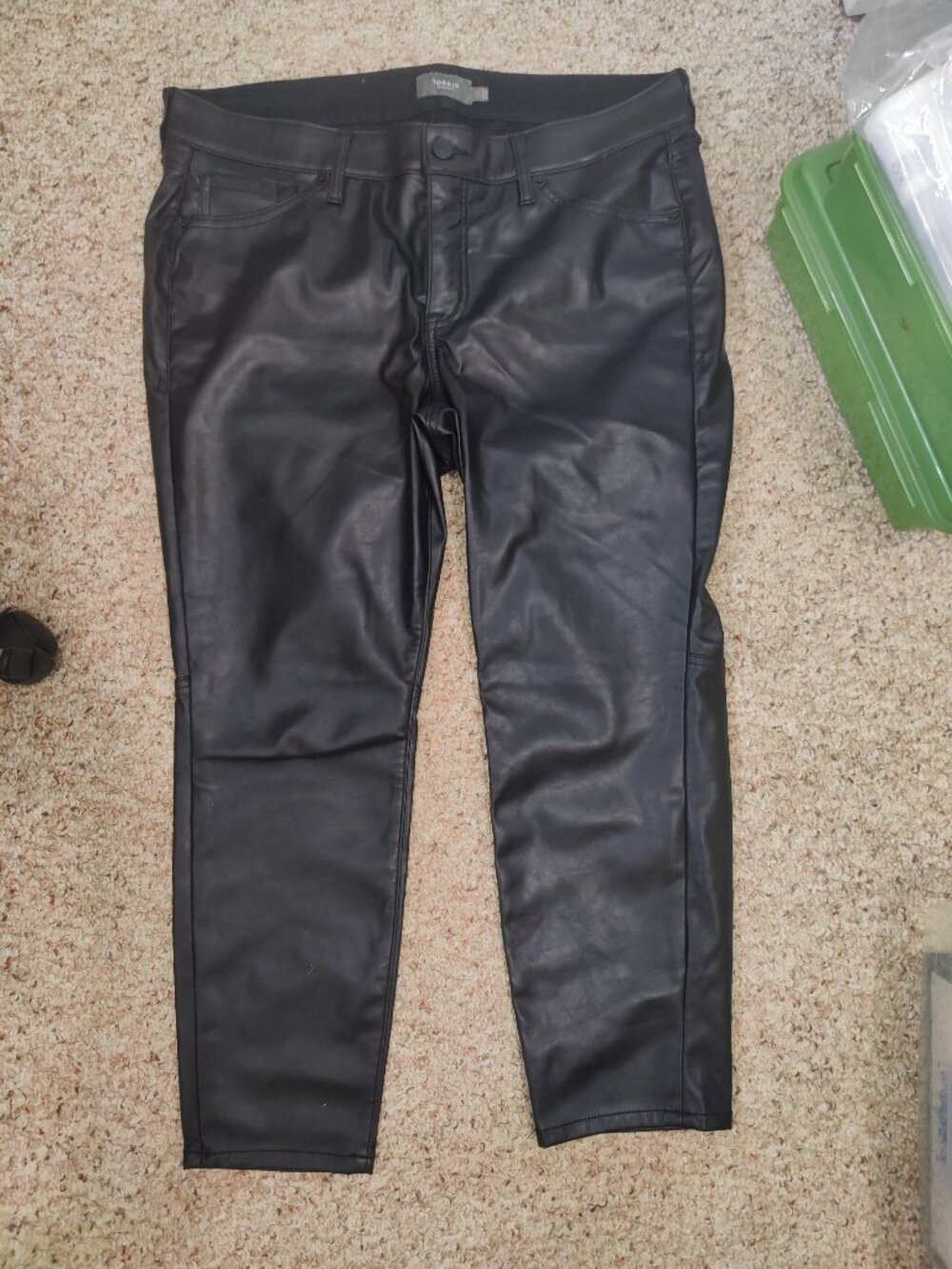 Pleather Pants - Torrid - 14short